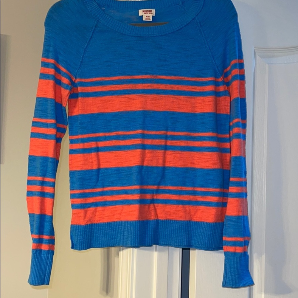 Lightweight Striped Pullover